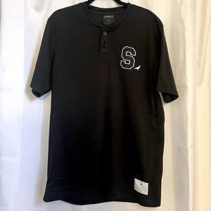 Staple Pigeon NY Sporting Goods Baseball Jersey in Black